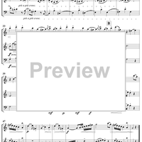 String Trio in C Major, Op.1, No. 1 - Score