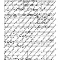 String quartet no. 4 - Score and Parts