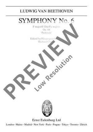 Symphony No. 6 F major - Full Score