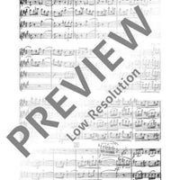 Suite en Quatuor - Full Score