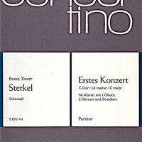 First Concerto C Major, op. 20 in C major - Score