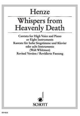 Whispers from Heavenly Death - Score