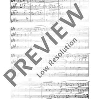 Suite en Quatuor - Full Score