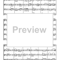 Coffee Aria from Coffee Cantata, BWV 211 - Full Score