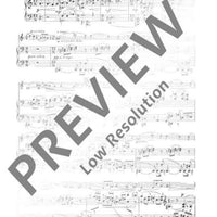 Chamber Music No. 4 - Piano Score and Solo Part