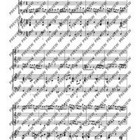 Quartet G minor - Score and Parts