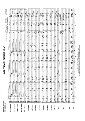 As Time Goes By - Score