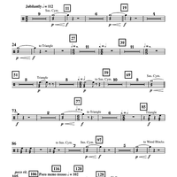 A Christmas Finale - Percussion 1