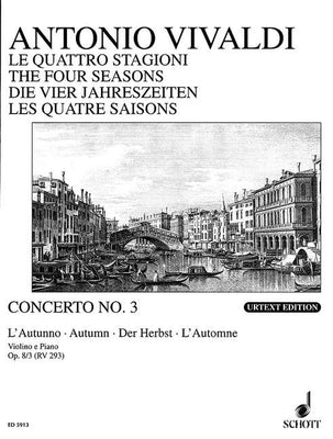 The four seasons in F major - Piano Score and Solo Part