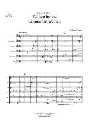 Fanfare for the Uncomman Woman - Score