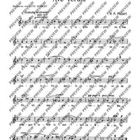 Ave verum in F major - Score and Parts