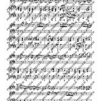 Trio E major - Score and Parts