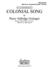 Colonial Song - Percussion