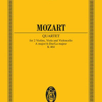 String Quartet A major - Full Score