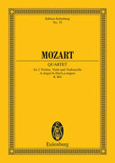 String Quartet A major - Full Score