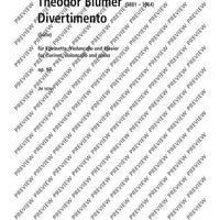 Divertimento (Suite) - Score and Parts