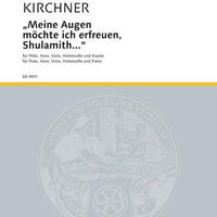 "Meine Augen möchte ich erfreuen, Shulamith..." - Score and Parts