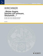 "Meine Augen möchte ich erfreuen, Shulamith..." - Score and Parts