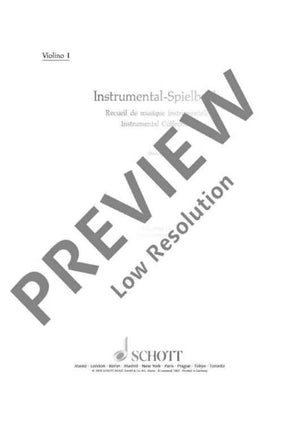 Instrumental-Play book - Violin I