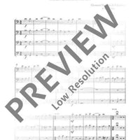 8 Posaunenquartette - Score and Parts