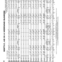 Softly, As in a Morning Sunrise - Score