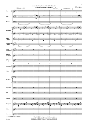 Pastorale and Fanfare - Full Score