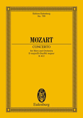 Horn Concerto No. 1 D major - Full Score