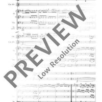 Symphony No. 29 A major - Full Score