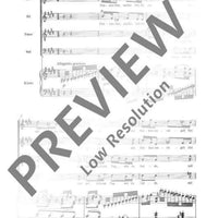 Zwölf Quartette - Score