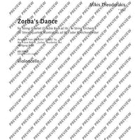 Zorba's Dance - Score and Parts