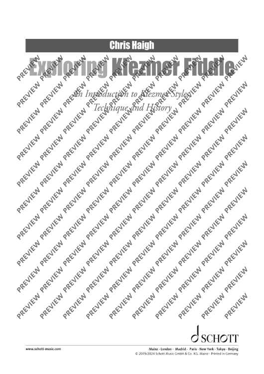 Exploring Klezmer Fiddle