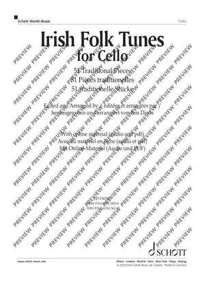 Irish Folk Tunes for Cello