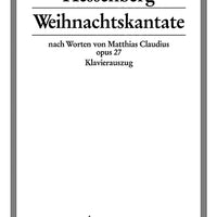 Weihnachtskantate - Piano Reduction