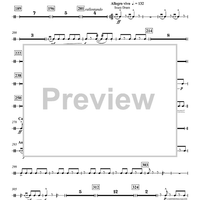 Concertino for Bassoon and Wind Ensemble - Percussion 1