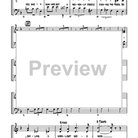 Moonlight Serenade - Vocal Quartet (SATB)