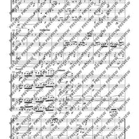 String quartet no. 4 - Score and Parts