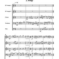 Suite for Brass Quintet - 2. Elegy