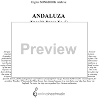 Andaluza (Spanish Dance No. 5)