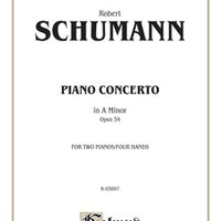 Piano Concerto in A Minor, Opus 54 for 2 Pianos - 2nd Movement