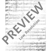 Suite en Quatuor - Full Score