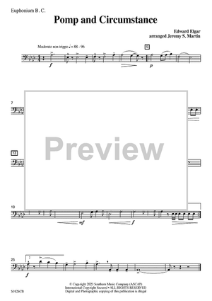 Pomp and Circumstance (easy) - Euphonium BC