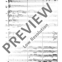 Suite No. 4 G major - Full Score