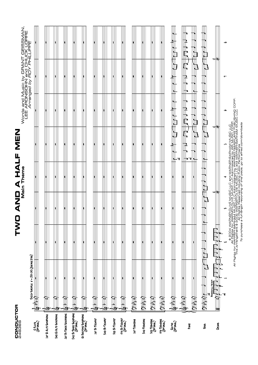 Two and a Half Men - Score