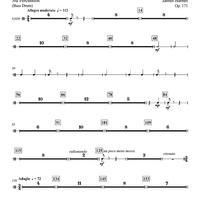 Concertino for Bassoon and Wind Ensemble - Percussion 3