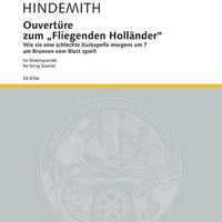 Ouvertüre zum "Fliegenden Holländer" - Score and Parts