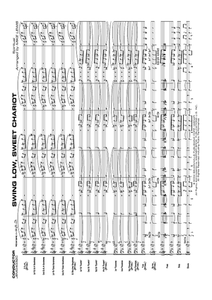 Swing Low, Sweet Chariot - Score
