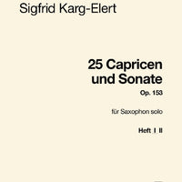 25 Caprices and Sonata