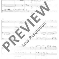 Quartet for violoncellos - Score and Parts