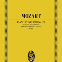 Concerto No. 20 D minor - Full Score