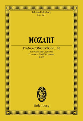 Concerto No. 20 D minor - Full Score